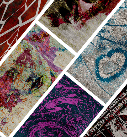 Commercial Luxurious, custom rugs of superb
