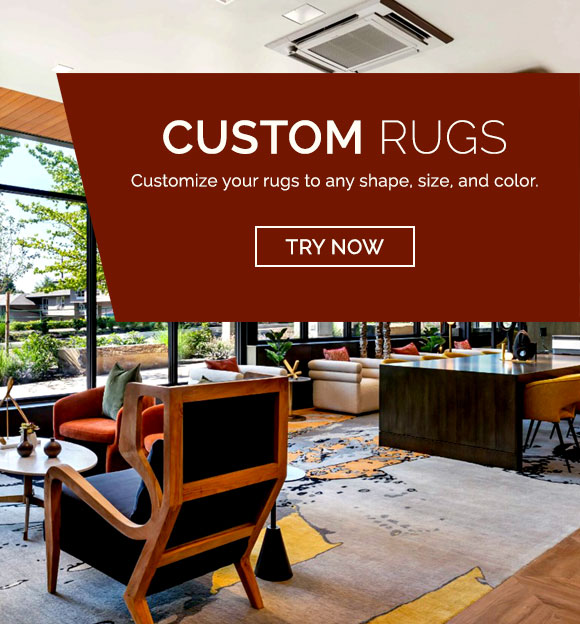 Custom rugs. Customize your rugs to any shape, size and color. Try now.
